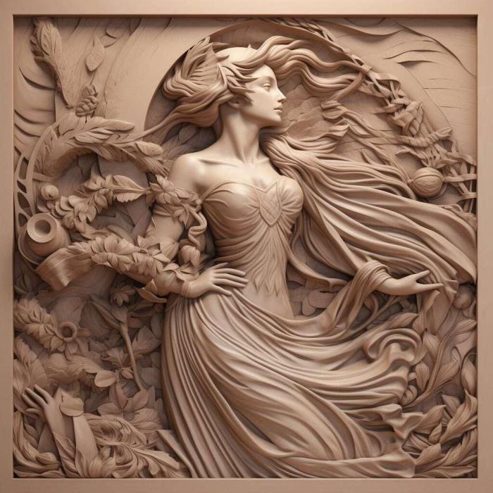 نموذج ثلاثي الأبعاد لآلة CNC 3D Art 